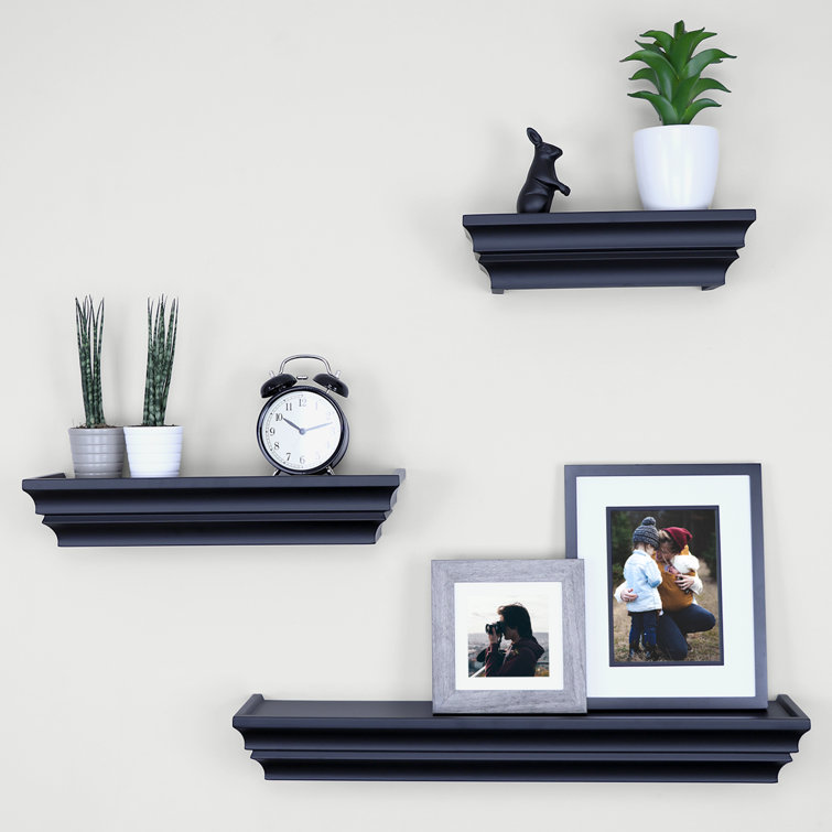 Ballucci 3 Piece Floating Shelf Set & Reviews Wayfair
